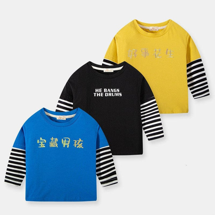 Baby Boy Long Sleeve T-shirt Bennys Beauty World