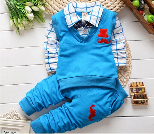 Baby Boys Clothes Set Spring Cartoon Coat+ Pants 2PCS Kids Set Bennys Beauty World