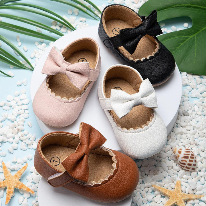 Baby Casual Shoes Infant Toddler Bowknot Non-slip Shoes Bennys Beauty World