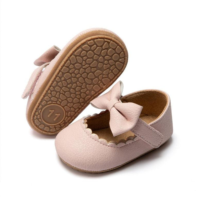 Baby Casual Shoes Infant Toddler Bowknot Non-slip Shoes Bennys Beauty World