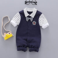 Baby Clothes Cotton Gentleman's Children's Clothes Romper Bennys Beauty World