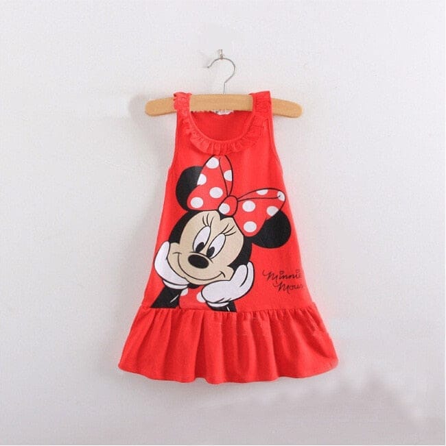 Baby Girl Dress 2021 Summer 100% Cotton Tops Sleeveless Dress Bennys Beauty World