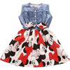 Baby Girl Dress 2021 Summer 100% Cotton Tops Sleeveless Dress Bennys Beauty World