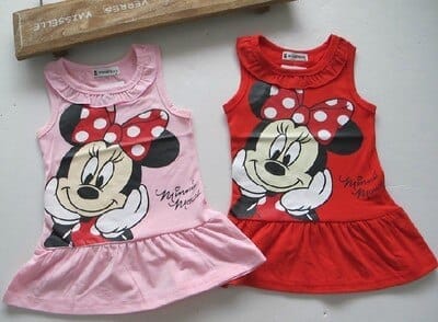 Baby Girl Dress 2021 Summer 100% Cotton Tops Sleeveless Dress Bennys Beauty World