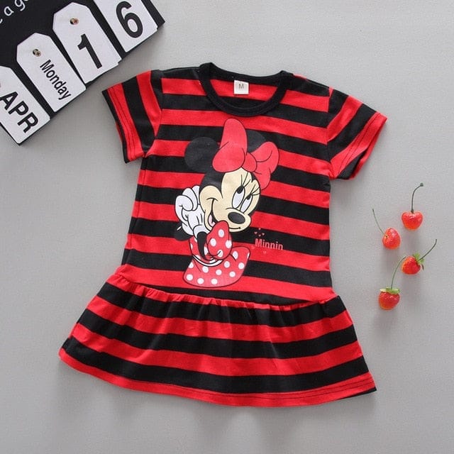 Baby Girl Dress 2021 Summer 100% Cotton Tops Sleeveless Dress Bennys Beauty World