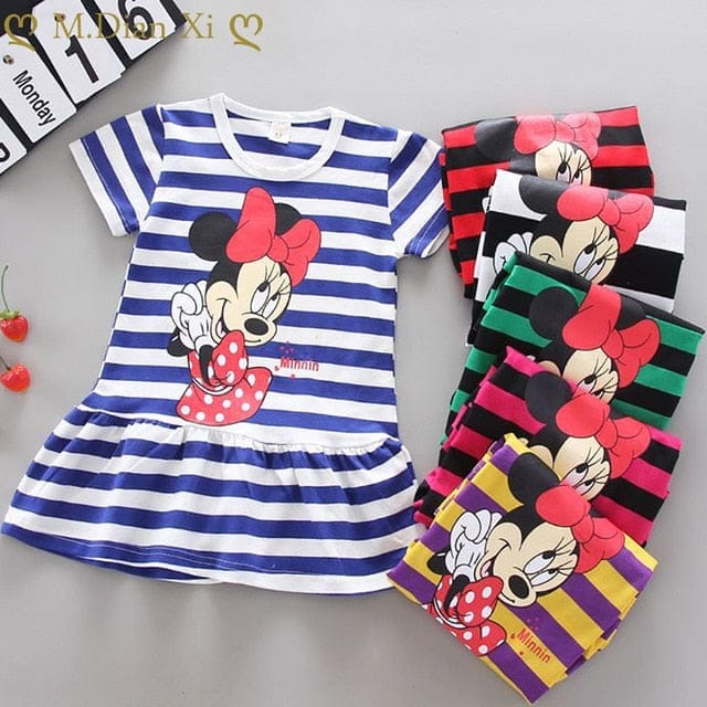 Baby Girl Dress 2021 Summer 100% Cotton Tops Sleeveless Dress Bennys Beauty World