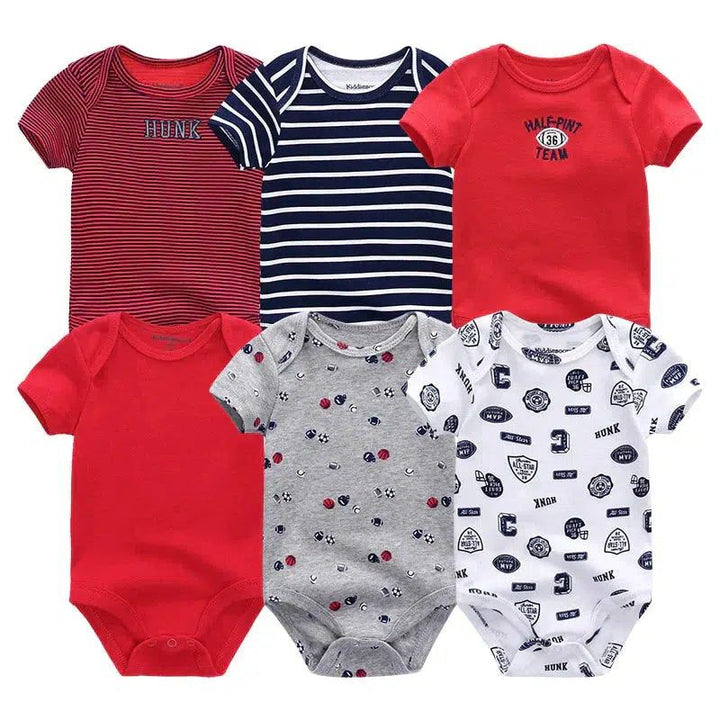 Baby Girl Jumpsuit 6Pcs/Lot Body Suit Bennys Beauty World