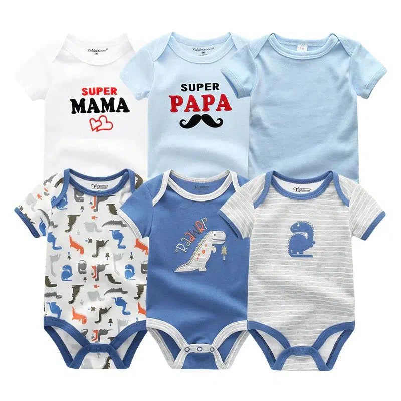 Baby Girl Jumpsuit 6Pcs/Lot Body Suit Bennys Beauty World