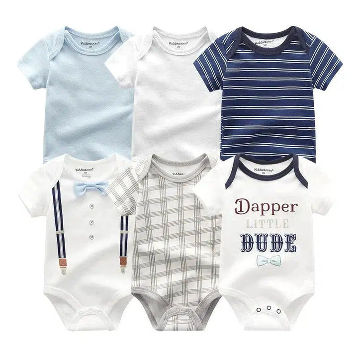 Baby Girl Jumpsuit 6Pcs/Lot Body Suit Bennys Beauty World