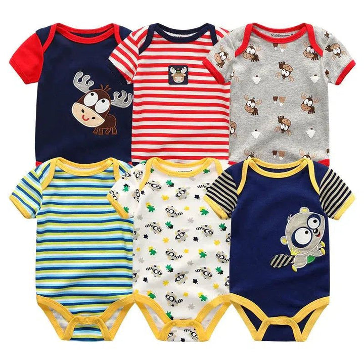 Baby Girl Jumpsuit 6Pcs/Lot Body Suit Bennys Beauty World