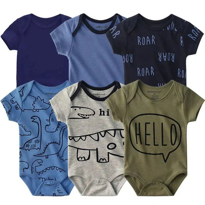 Baby Girl Jumpsuit 6Pcs/Lot Body Suit Bennys Beauty World