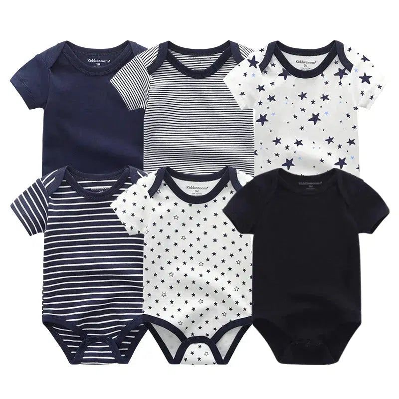 Baby Girl Jumpsuit 6Pcs/Lot Body Suit Bennys Beauty World