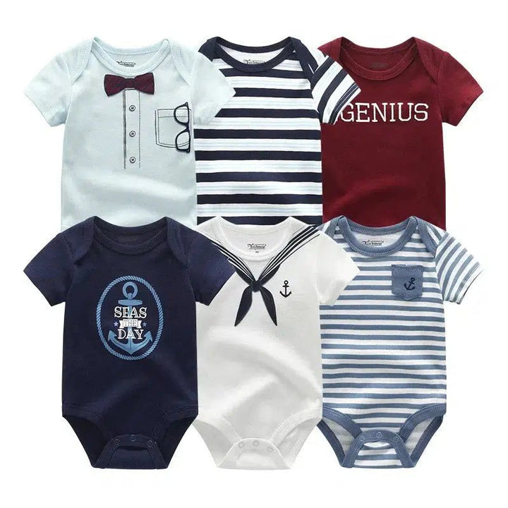 Baby Girl Jumpsuit 6Pcs/Lot Body Suit Bennys Beauty World