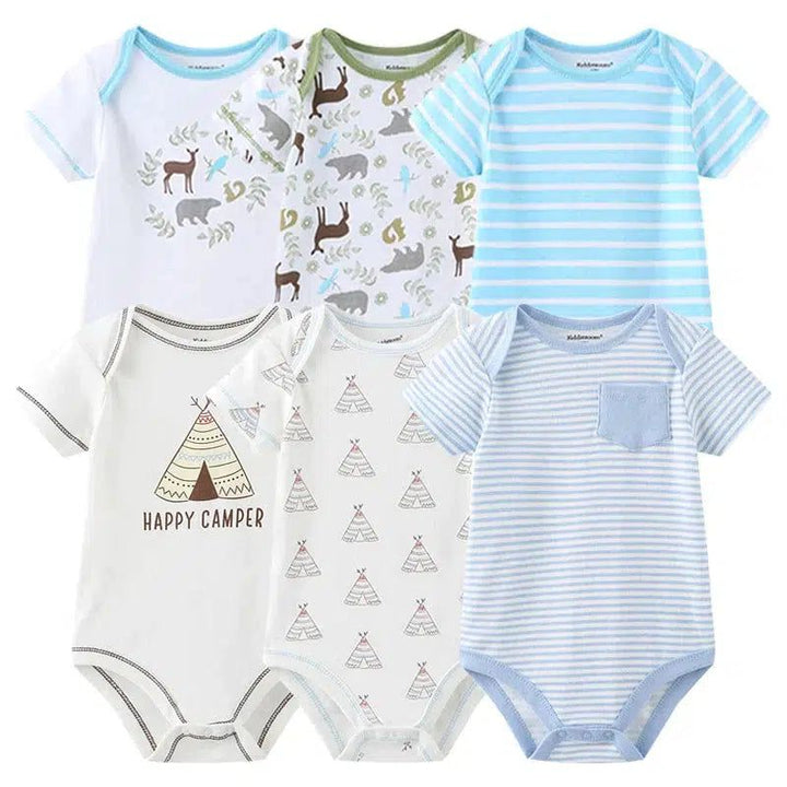 Baby Girl Jumpsuit 6Pcs/Lot Body Suit Bennys Beauty World