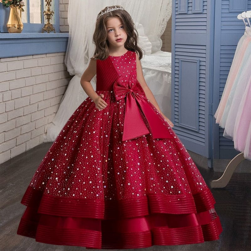 Baby Girl Princess Birthday Dresses Bennys Beauty World