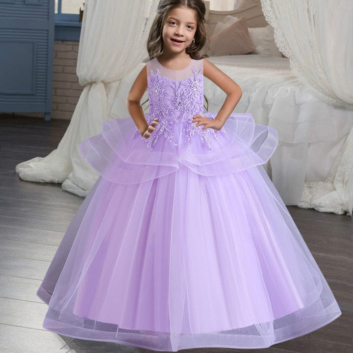 Baby Girl Princess Birthday Dresses Bennys Beauty World