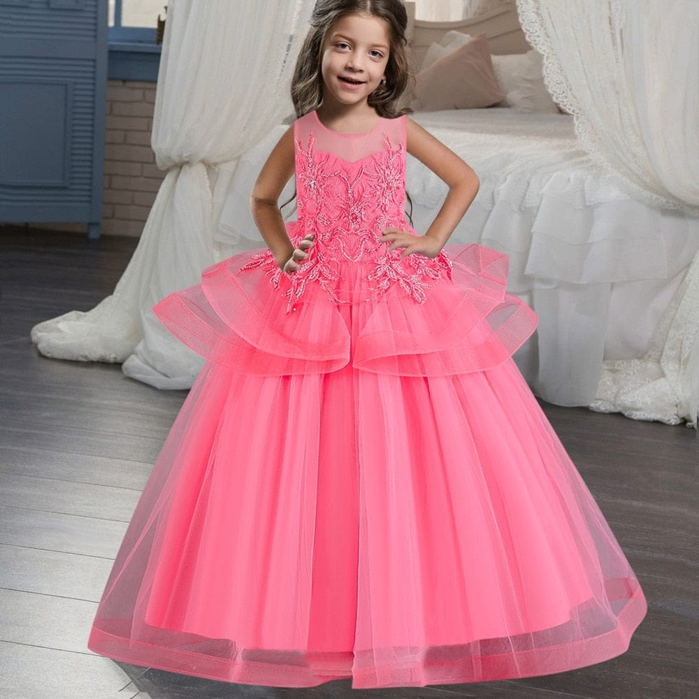 Baby Girl Princess Birthday Dresses Bennys Beauty World