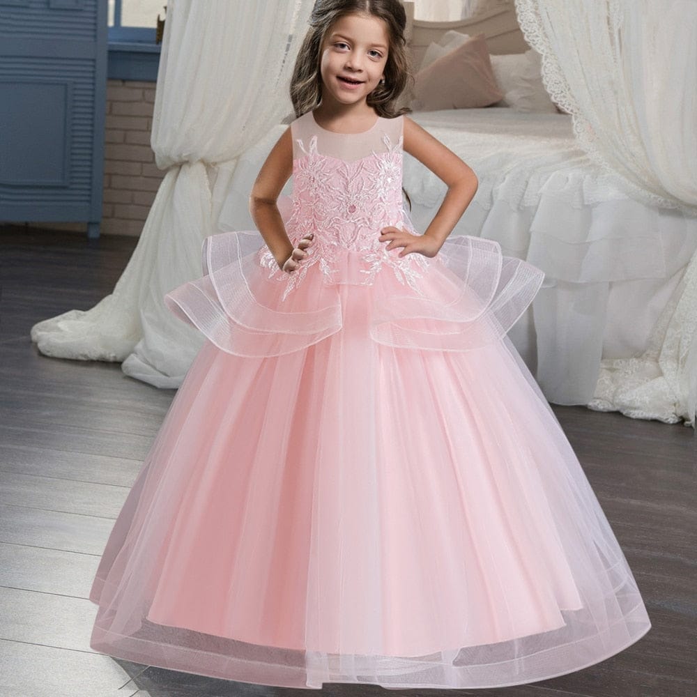 Baby Girl Princess Birthday Dresses Bennys Beauty World