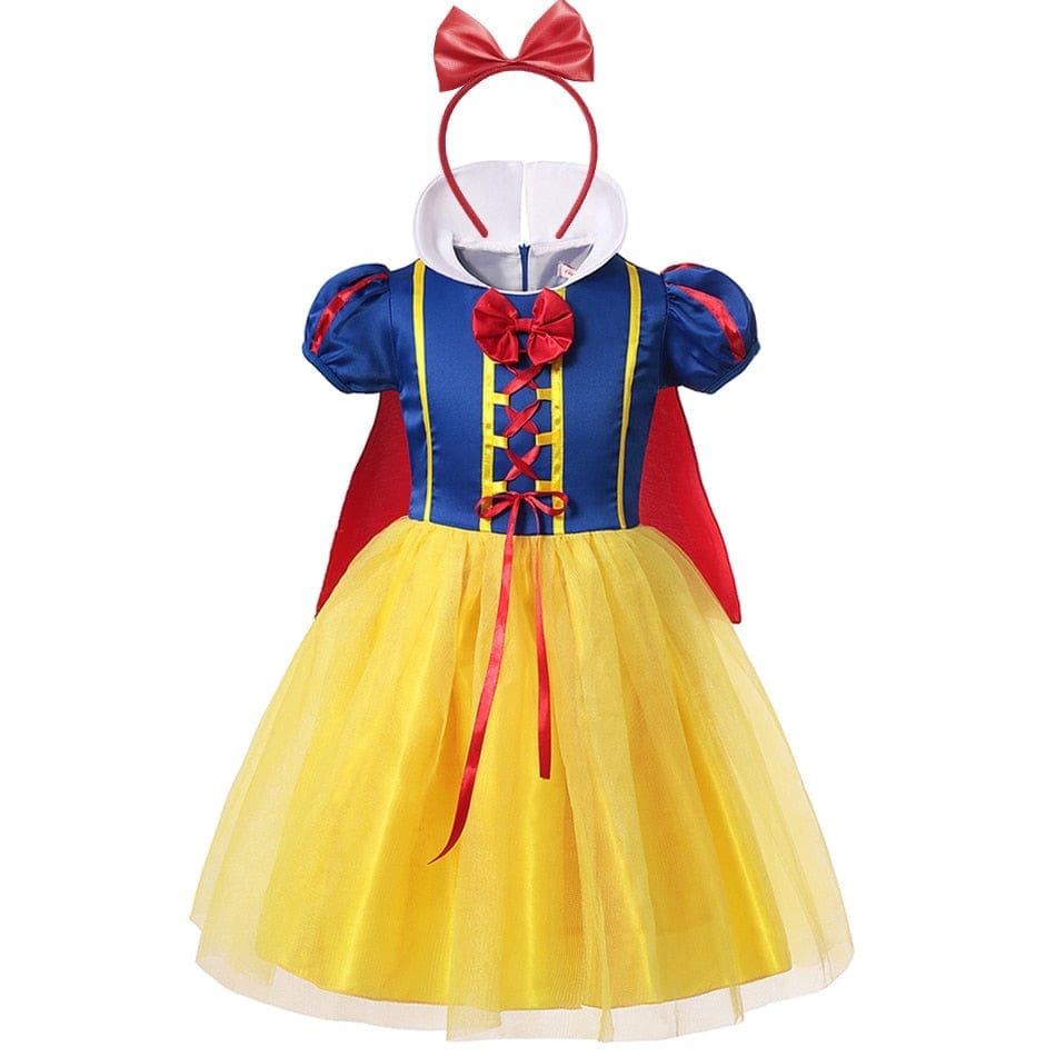 Baby Girl's Snow White Princess Birthday Party Fancy Dresses Bennys Beauty World