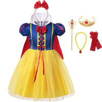 Baby Girl's Snow White Princess Birthday Party Fancy Dresses Bennys Beauty World