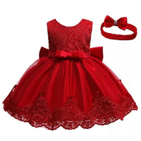 Baby Girls Birthday/Christening Cotton/Lace Dresses Bennys Beauty World