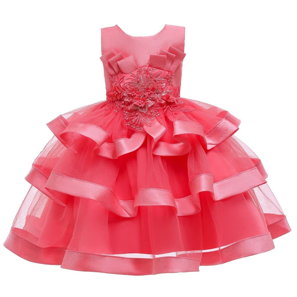 Baby Girls Flower Kids Dress for Girls Lace Cake Tutu Party Princess Dress Bennys Beauty World