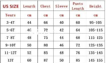 Baby Girls Long Sleeve Cotton High Quality Pajamas Clothes 3-13Yrs Bennys Beauty World