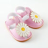 Baby Girls Sunflower Soft Sole Crib Pre-walkers Summer Girl Sandals Bennys Beauty World
