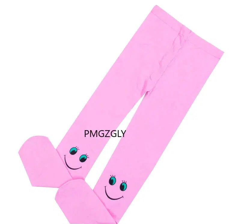 Baby Girls Tights Cute Smile Face Pantyhose Stockings Bennys Beauty World