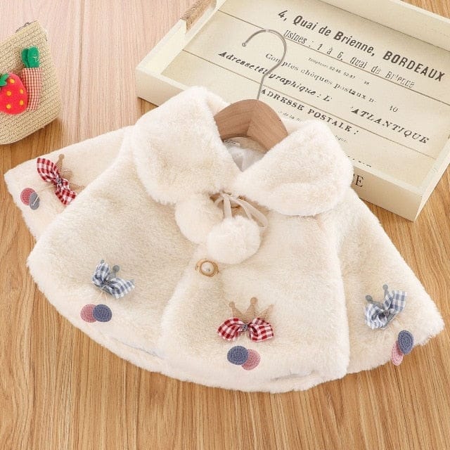 Baby Girls Winter Clothes New Cute Fleece Fur Coat only 34.20