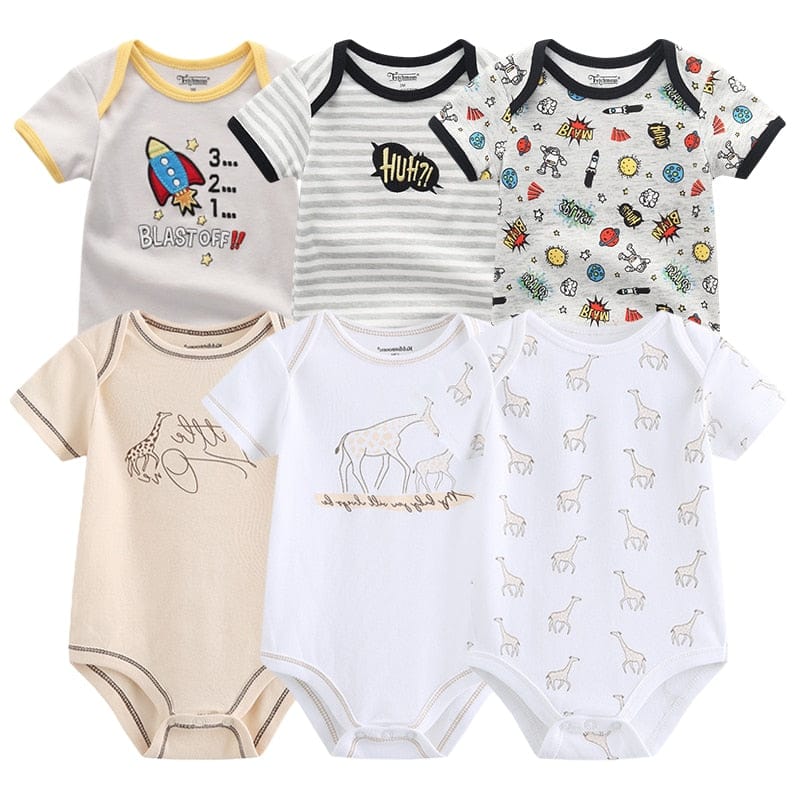 Baby Jumpsuit 6Pcs/Lot Bennys Beauty World