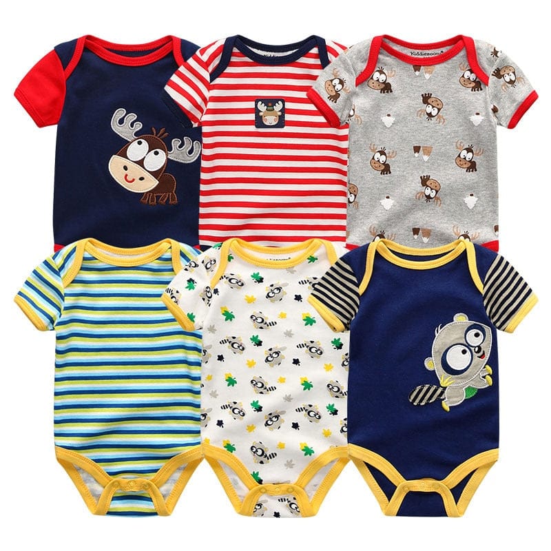 Baby Jumpsuit 6Pcs/Lot Bennys Beauty World