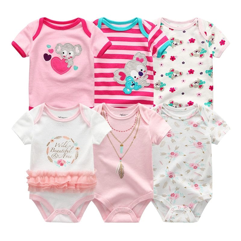 Baby Jumpsuit 6Pcs/Lot Bennys Beauty World