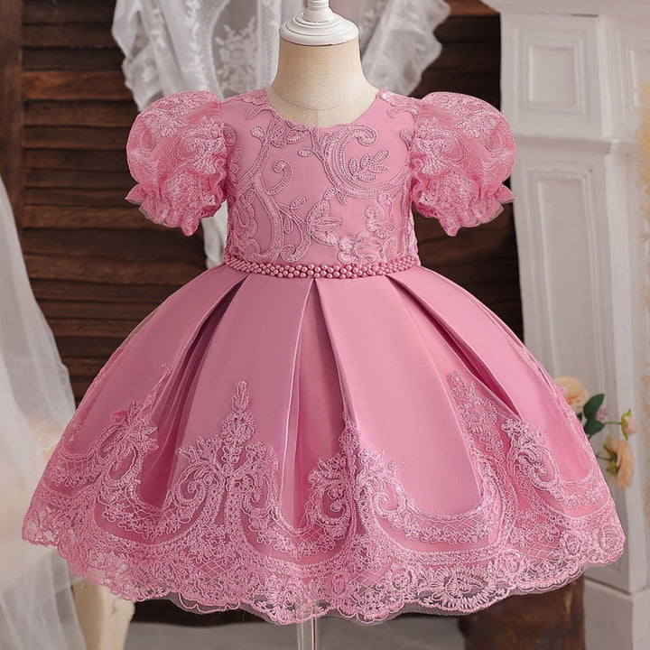 Baby Lace Flower Tutu Gown Bennys Beauty World