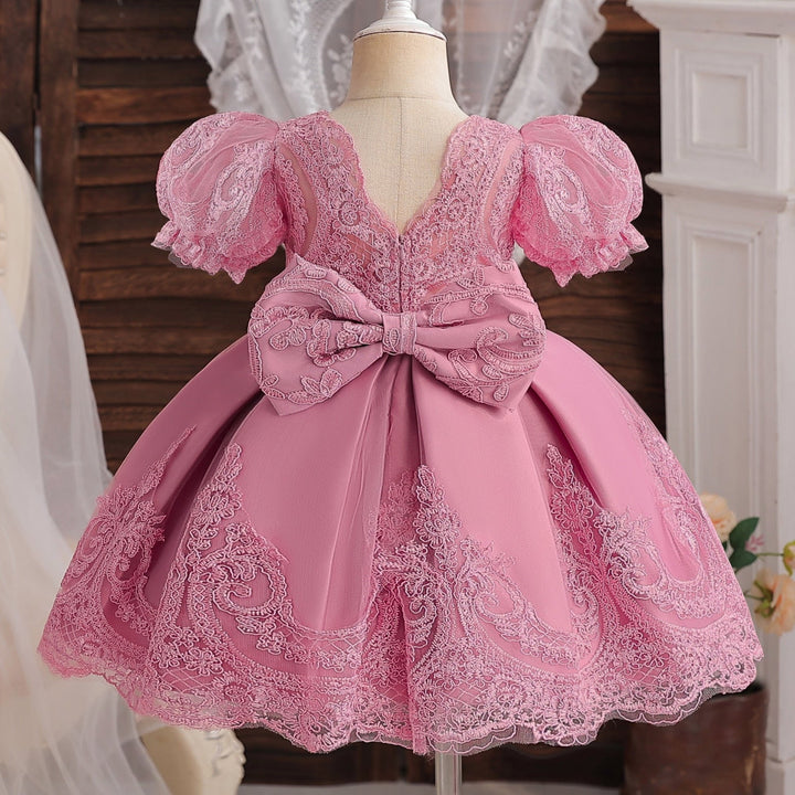 Baby Lace Flower Tutu Gown Bennys Beauty World