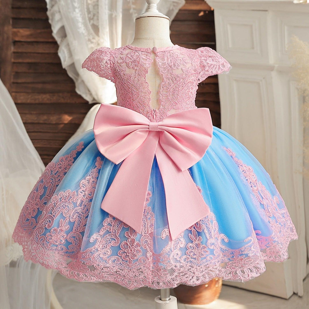 Baby Lace Flower Tutu Gown Bennys Beauty World