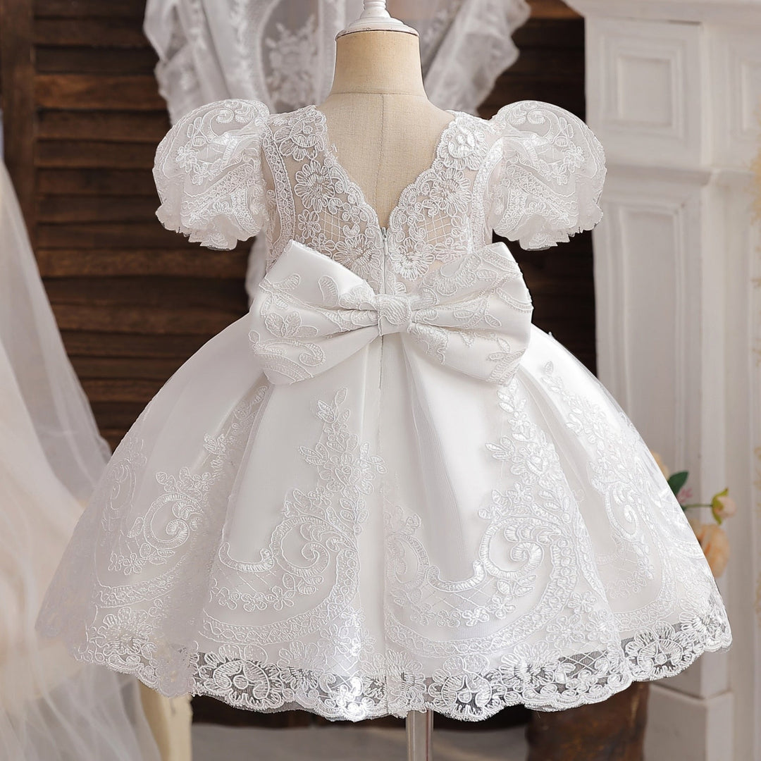 Baby Lace Flower Tutu Gown Bennys Beauty World