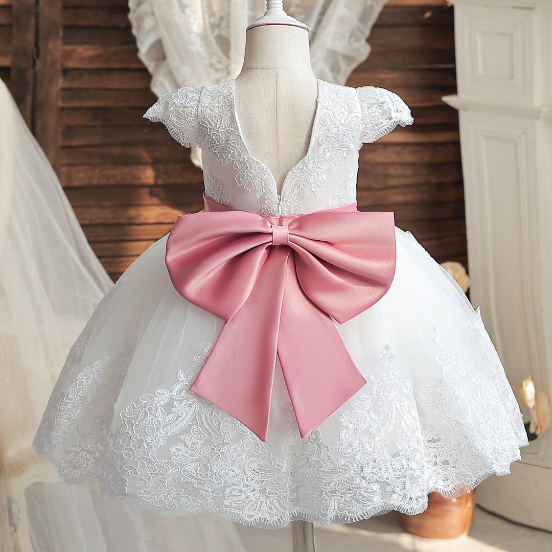 Baby Lace Flower Tutu Gown Bennys Beauty World