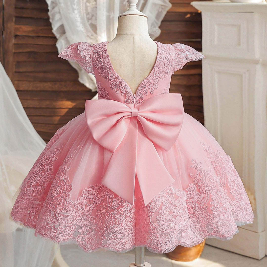 Baby Lace Flower Tutu Gown Bennys Beauty World