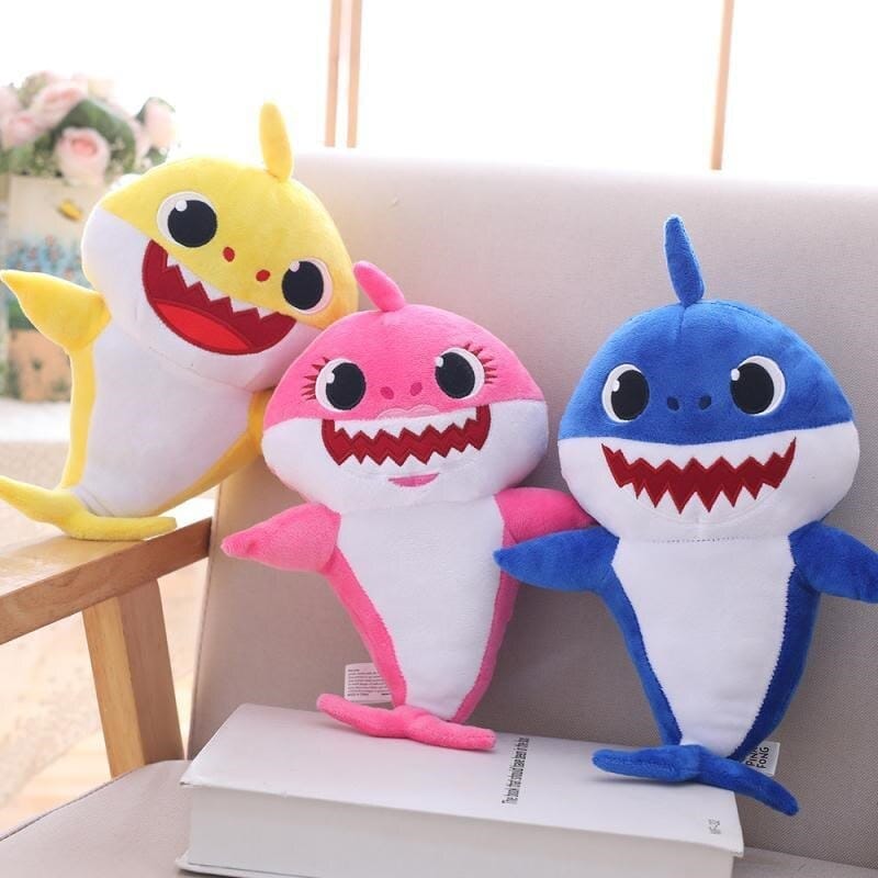 Baby Singing Sharks Plush Baby Doll Cartoon Stuffed Plush Toys Bennys Beauty World