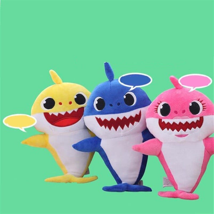 Baby Singing Sharks Plush Baby Doll Cartoon Stuffed Plush Toys Bennys Beauty World