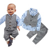 Baby boys clothing set plaid rompers newborn baby clothes Bennys Beauty World