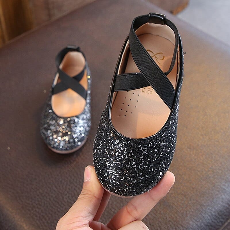 Ballet Flats Baby Girls Party Glitter Shoes Bennys Beauty World