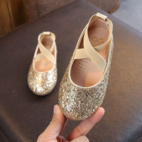 Ballet Flats Baby Girls Party Glitter Shoes Bennys Beauty World