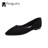 Ballet Shoes Ladies Pointed Toe Flats Soft Velvet Loafers Bennys Beauty World