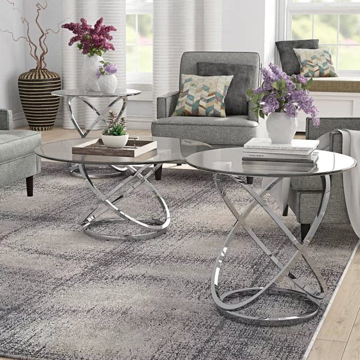 Barbieri 3 Piece Coffee Table Set Bennys Beauty World