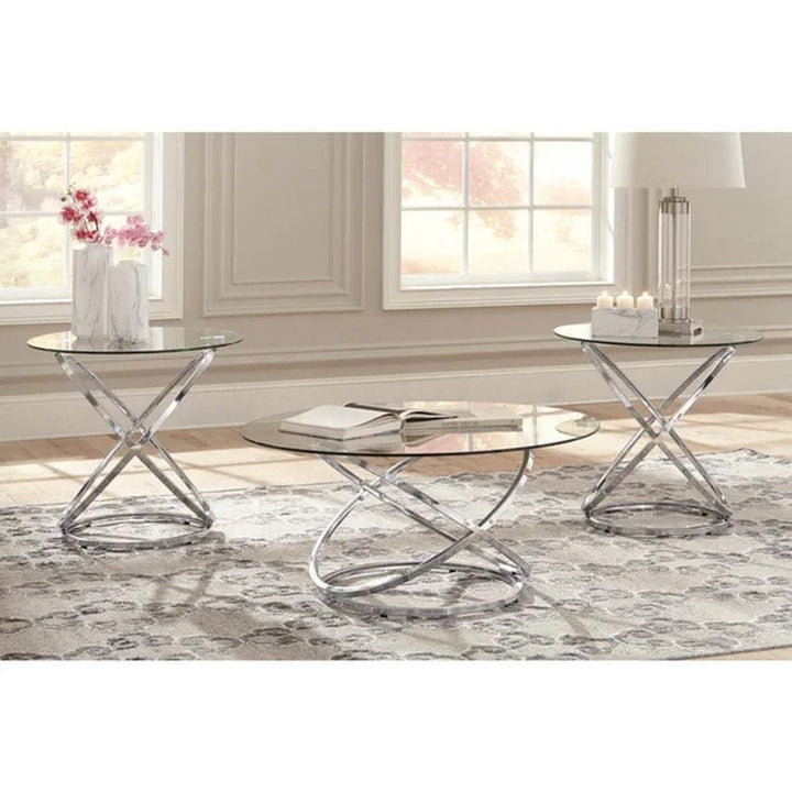 Barbieri 3 Piece Coffee Table Set Bennys Beauty World