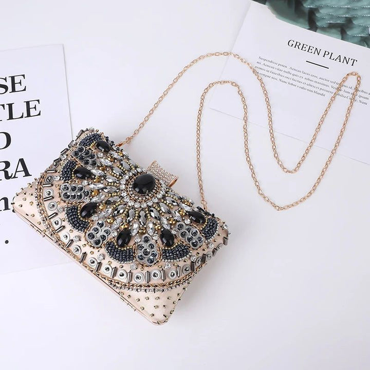 Beaded Evening Clutch Bag Elegant And Charming Bag Bennys Beauty World