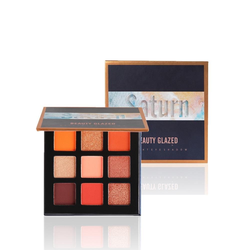 Beauty Glazed 9 color eyeshadow multicolor eyeshadow palette Bennys Beauty World