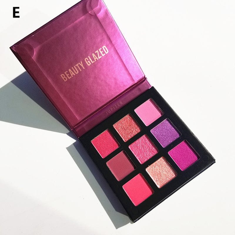 Beauty Glazed 9 color eyeshadow multicolor eyeshadow palette Bennys Beauty World